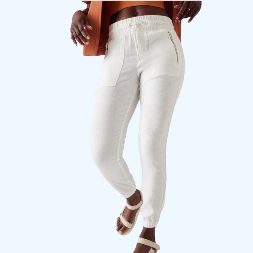 Athleta Cabo Linen Jogger-Size 20